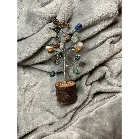 Gemstone Tree of Life Statue - Picture 1 of 4